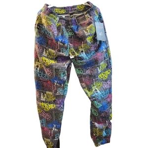 URBAN LOVE Unisex Sweatpant Joggers Graffiti Pants NWT Size XL